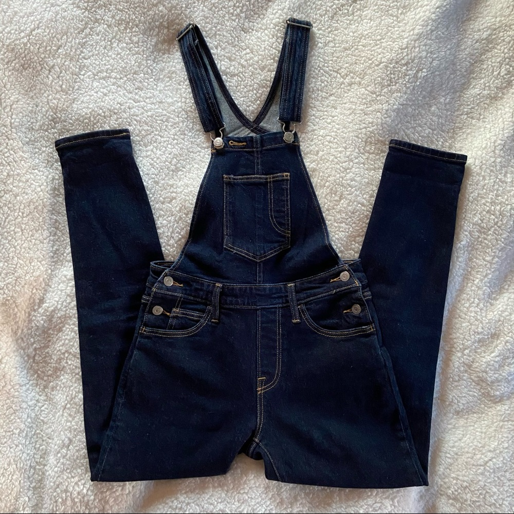 levis skinny overalls